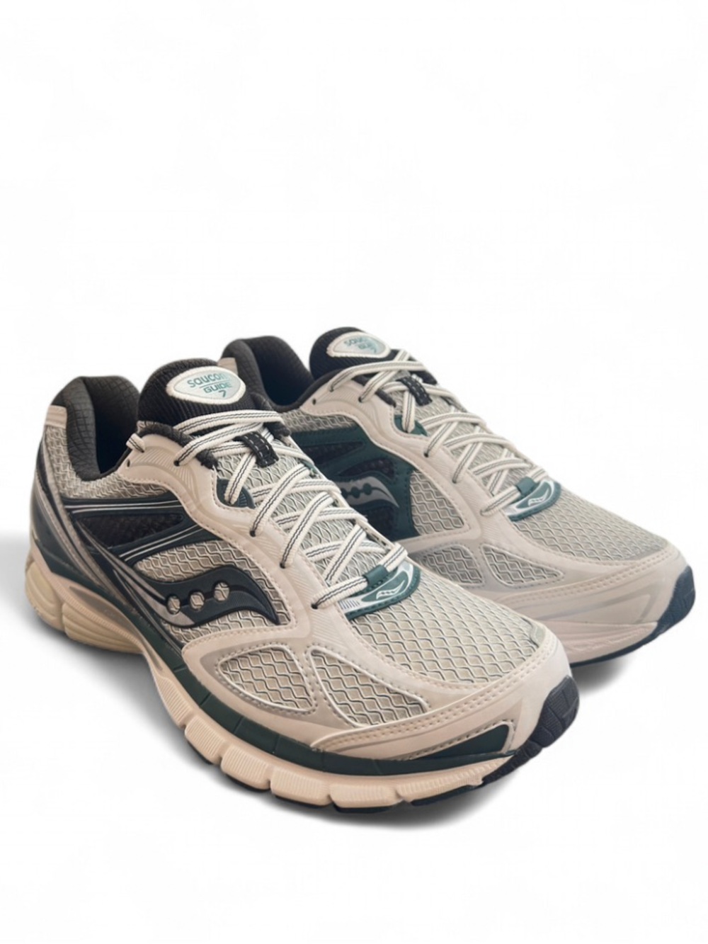 Saucony ProGrid Guide 7 ‘White/Pine’ Sneakers Size US 9 Men’s/ 10.5 Women (NEW)